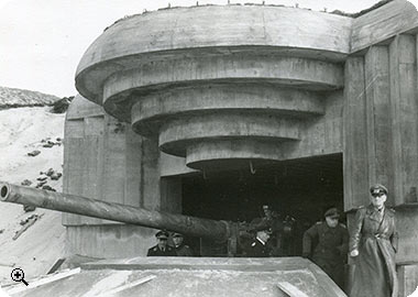 Geschutsbunker type M170 bij StP Fidelo te Dishoek (Koudekerke)