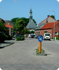 De Brouwerijstraat te Koudekerke in 2002
