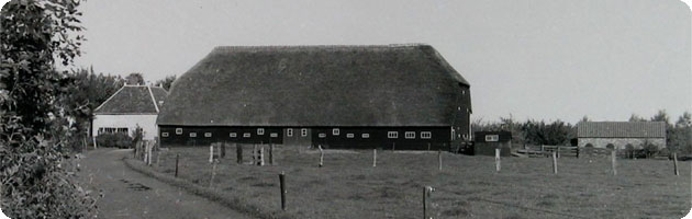 foto boerderij Groot ter Hooge te Koudekerke in december 1961