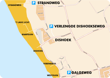 parkeergelegenheden nabij Dishoek (Koudekerke)