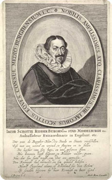 portret Jacob Schotte 1620