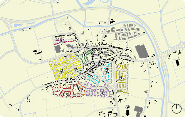 De na-oorlogse uitbreidingswijken van Koudekerke