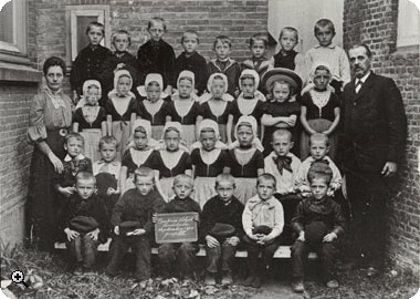 foto openbare school 1910